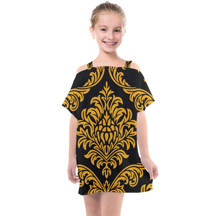 Finesse  Kids  One Piece Chiffon Dress