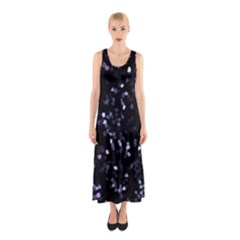 Square Motif Abstract Geometric Pattern 2 Sleeveless Maxi Dress by dflcprintsclothing