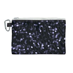 Square Motif Abstract Geometric Pattern 2 Canvas Cosmetic Bag (large)