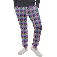 Pink And Blue Men s Jogger Sweatpants by Sparkle