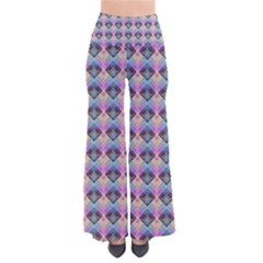 Pink And Blue So Vintage Palazzo Pants by Sparkle