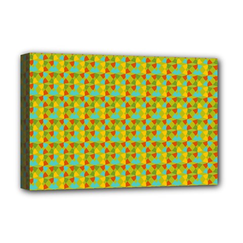 Lemon And Yellow Deluxe Canvas 18  X 12  (stretched) by Sparkle