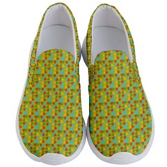 Lemon And Yellow Men s Lightweight Slip Ons by Sparkle