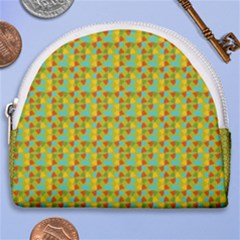 Lemon And Yellow Horseshoe Style Canvas Pouch