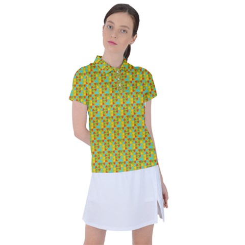 Lemon And Yellow Women s Polo Tee by Sparkle