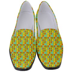 Lemon And Yellow Women s Classic Loafer Heels by Sparkle