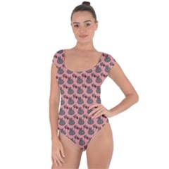 Cats Short Sleeve Leotard  by Sparkle