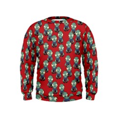 Zombie Virus Kids  Sweatshirt