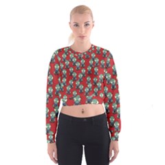 Zombie Virus Cropped Sweatshirt