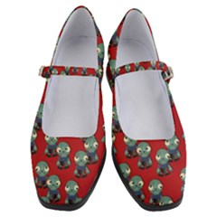 Zombie Virus Women s Mary Jane Shoes