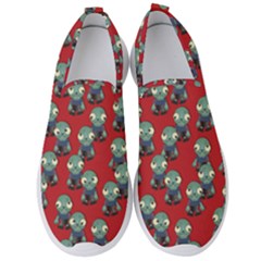 Zombie Virus Men s Slip On Sneakers by helendesigns