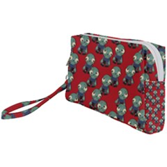 Zombie Virus Wristlet Pouch Bag (small) by helendesigns