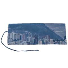 Aerial Cityscape Quito Ecuador Roll Up Canvas Pencil Holder (s) by dflcprintsclothing