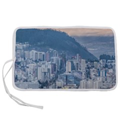 Aerial Cityscape Quito Ecuador Pen Storage Case (s) by dflcprintsclothing