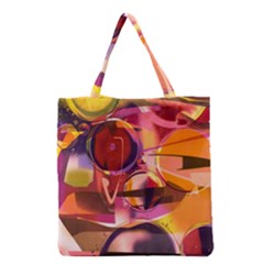 Fractured Colours Grocery Tote Bag