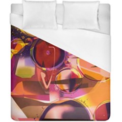 Fractured Colours Duvet Cover (california King Size) by helendesigns