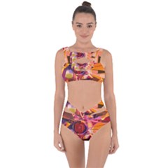 Fractured Colours Bandaged Up Bikini Set  by helendesigns