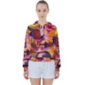 Fractured Colours Women s Tie Up Sweat View1