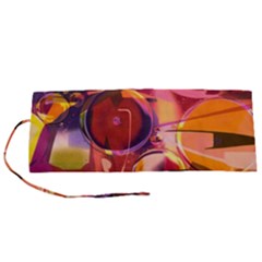 Fractured Colours Roll Up Canvas Pencil Holder (s) by helendesigns