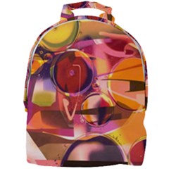 Fractured Colours Mini Full Print Backpack