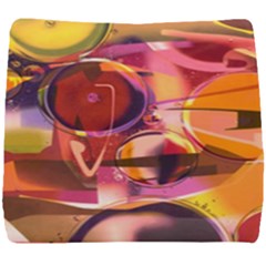 Fractured Colours Seat Cushion by helendesigns