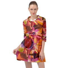 Fractured Colours Mini Skater Shirt Dress by helendesigns