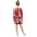 Fractured Colours Kids  Long Sleeve Dress View2