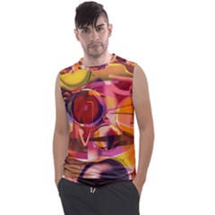 Fractured Colours Men s Regular Tank Top