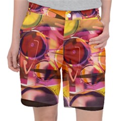 Fractured Colours Pocket Shorts