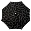 Black And White Geo Print Straight Umbrellas View1