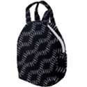 Black And White Geo Print Travel Backpacks View1