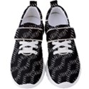 Black And White Geo Print Women s Velcro Strap Shoes View1