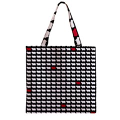 Herd Immunity Zipper Grocery Tote Bag by helendesigns