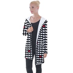 Herd Immunity Longline Hooded Cardigan by helendesigns