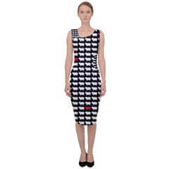 Herd Immunity Sleeveless Pencil Dress by helendesigns