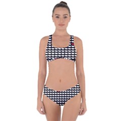 Herd Immunity Criss Cross Bikini Set by helendesigns