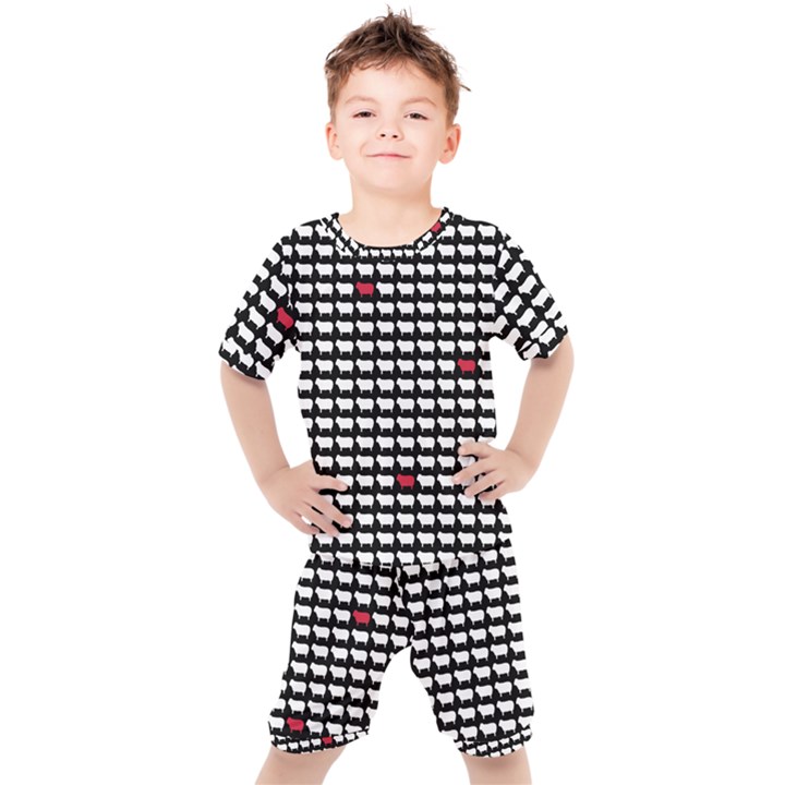 Herd Immunity Kids  Tee and Shorts Set