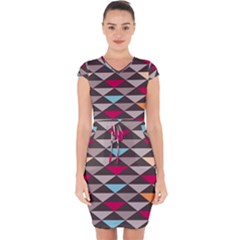 Zappwaits Canuma Capsleeve Drawstring Dress  by zappwaits