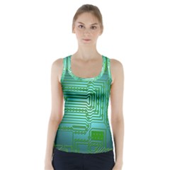 Cross Crossing Crosswalk Line Walk Racer Back Sports Top by HermanTelo