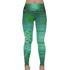 Cross Crossing Crosswalk Line Walk Lightweight Velour Classic Yoga Leggings by HermanTelo