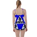 Cross Crossing Crosswalk Line Walk Boyleg Tankini Set  View2