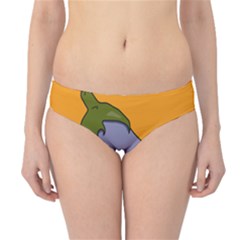 Eggplant Fresh Health Hipster Bikini Bottoms by Mariart