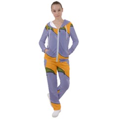 Eggplant Fresh Health Women s Tracksuit by Mariart