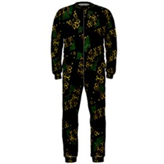 Modern Geometric Print Onepiece Jumpsuit (men)  by dflcprintsclothing