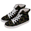 Modern Geometric Print Men s Hi-Top Skate Sneakers View2