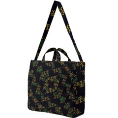 Modern Geometric Print Square Shoulder Tote Bag by dflcprintsclothing