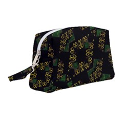 Modern Geometric Print Wristlet Pouch Bag (medium) by dflcprintsclothing