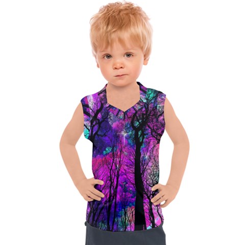 Fairytale Forest Kids  Sport Tank Top by augustinet