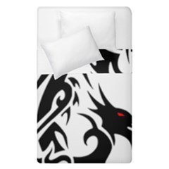 Black Dragon Animal Duvet Cover Double Side (single Size)