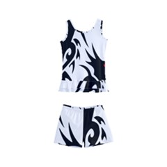 Black Dragon Animal Kids  Boyleg Swimsuit